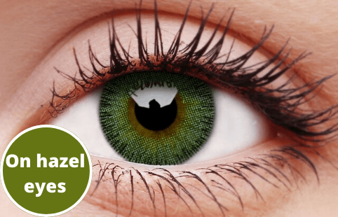 Yellow Green Contact Lenses Hot on Sale