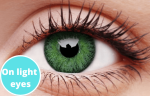 Yellow Green Contact Lenses Hot on Sale