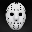 White Hockey Mask Jason Voorhees Friday the 13th on Sale