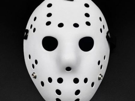 White Hockey Mask Jason Voorhees Friday the 13th on Sale