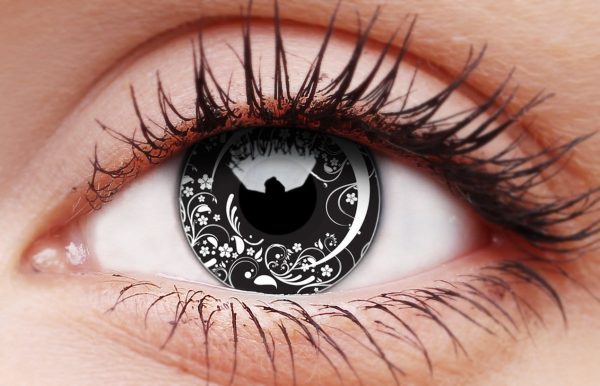 Moon Art Contact Lenses Fashion