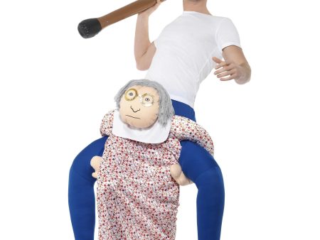 Grandma Piggyback Novelty Costume Cheap