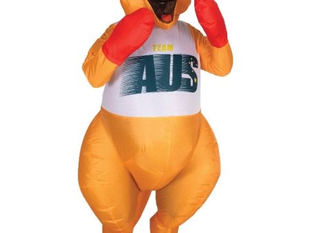 Boxing Kangaroo Inflatable Costume Fashion