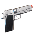 Toy Pistol Silver Gun Discount