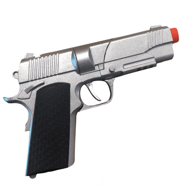 Toy Pistol Silver Gun Discount