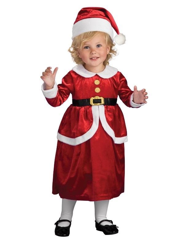 Lil  Mrs Claus Children & Toddlers Christmas Costume Fashion