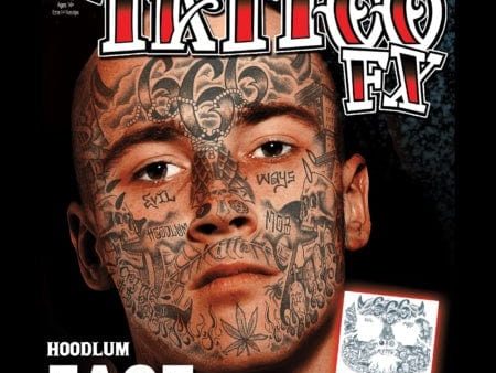 Temporary Hoodlum Full Face Tattoo Sale