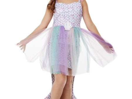 Seashell Mermaid Girls Costume Discount