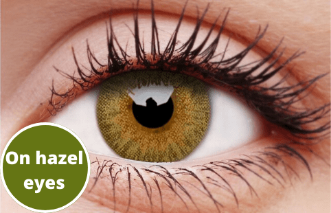 Hazel Contact Lenses 5 Pairs True Blend Discount