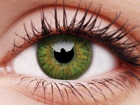 Green Contact Lenses 5 Pairs True Blend For Cheap