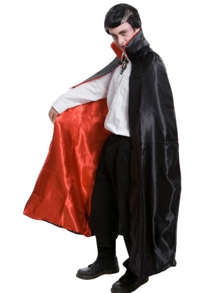 Cape Black and Red Vampire Cape Online now