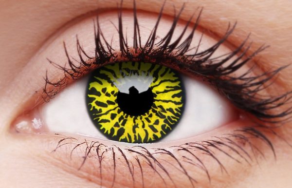 Yellow Eclipse Contact Lenses Online Sale