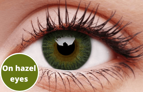 3 Tones Green Contact Lenses For Cheap