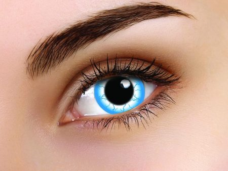 Lightning Blue Coloured Contact Lenses For Sale