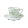 Tout Paris Moka Espresso Cup & Saucer, Green For Discount