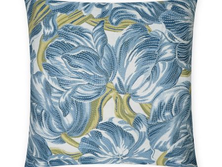 Belle Ame Pillow, Indigo For Cheap