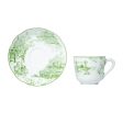 Tout Paris Moka Espresso Cup & Saucer, Green For Discount