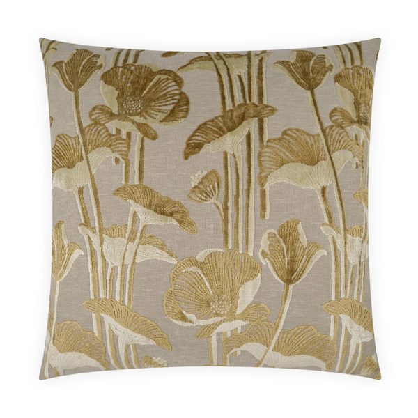 Poppy Pillow, Saffron on Sale